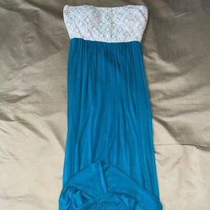 Strapless Maxi Dress